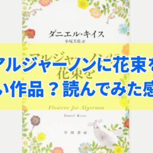 『アルジャーノンに花束を』は怖い作品？実際に読んでみた感想と気になる疑問で考察