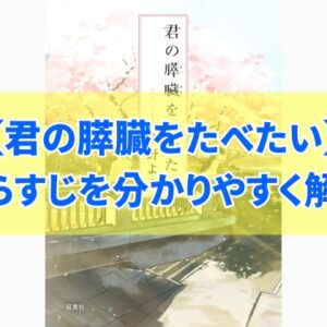 小説『君の膵臓をたべたい』のあらすじ（ネタバレあり）！読んで印象に残った言葉や実写との違い