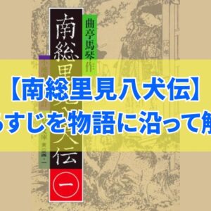 『南総里見八犬伝』のあらすじ解説！短くいうとどんな物語？文字数や年齢対象別に要約