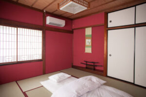 石川県金沢市 Ninja旅音 寝室