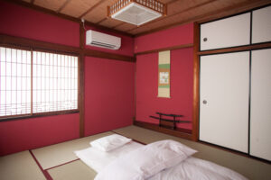 石川県金沢市 Ninja旅音 寝室